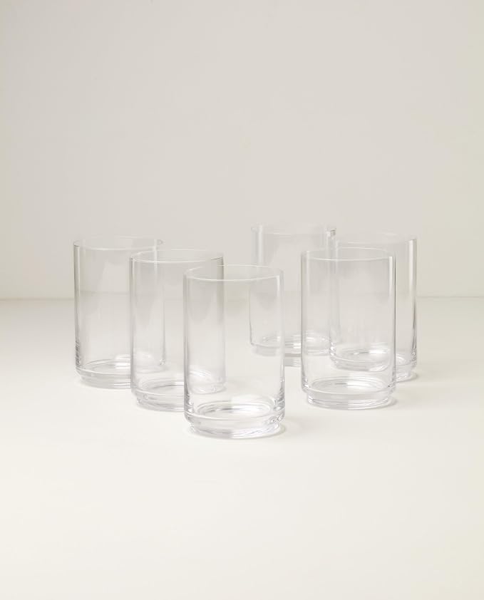 Lenox 897839 Tuscany Classics Stackable Glass Coolers, Set Of 6 - Image 2