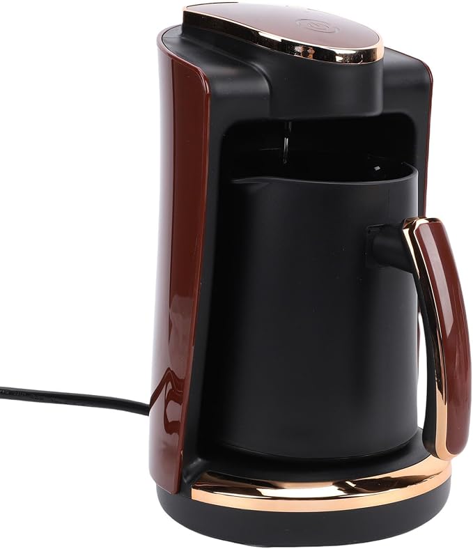 Dioche Turkish Coffee Maker Turkish Coffee Maker 550W 250ML Single Cup Electric Machine for Home – for Rich Flavor Hot Beverages - Image 4