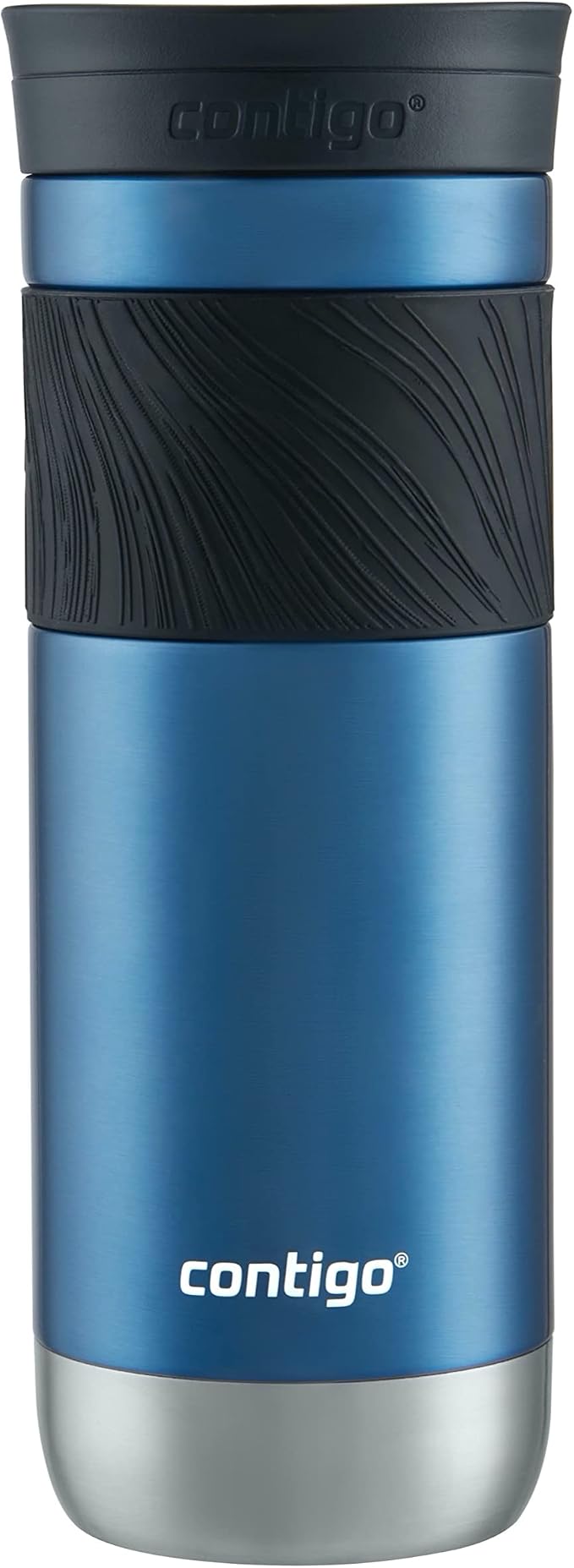 Contigo Byron Vacuum-Insulated Stainless Steel Travel Mug, 20oz - Leak-Proof Lid, BPA-Free, Blue Corn - Perfect Reusable Cup for Coffee or Water; hot and cold beverage holder by Unknown
