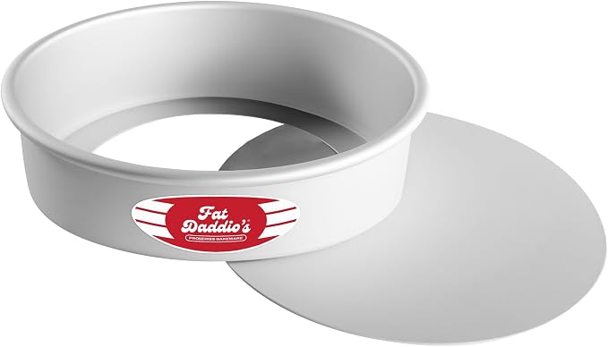 Fat Daddio's PCC-92 Anodized Aluminum Round Cheesecake Pan, 9 x 2 Inch by FatDaddios