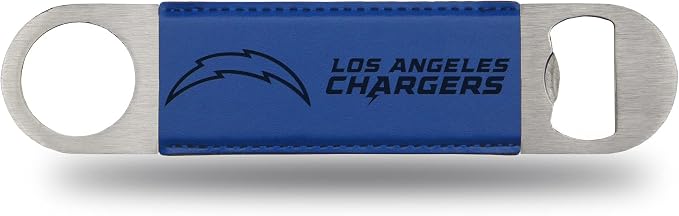 Rico Industries NFL Laser Engraved Bar Blade Faux Leather Laser Engraved Bar Blade - Great Beverage Accessory for Game Day by RicoIndustries