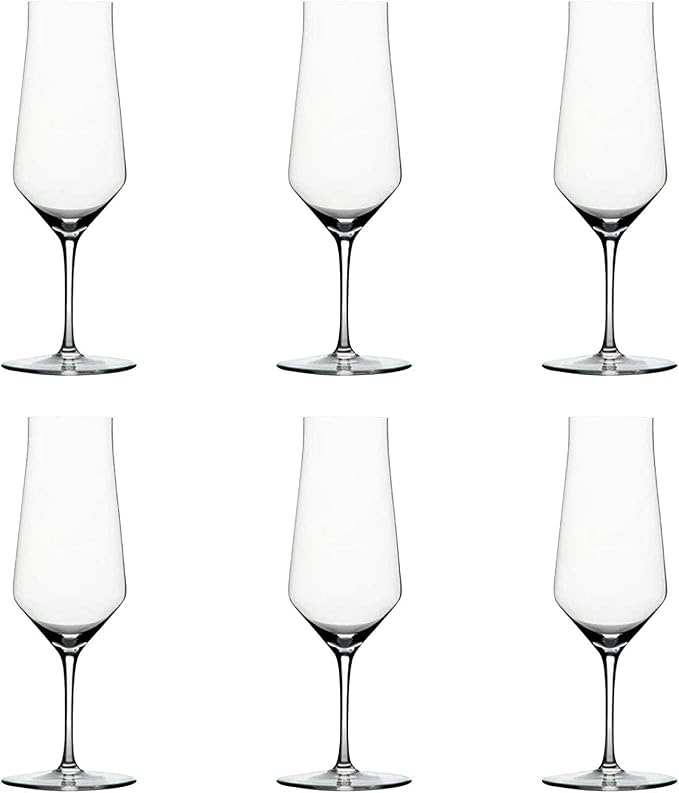 Zalto Denk'Art Beer Hand-Blown Crystal Wine Glasses | 6 Pack Box by Zalto