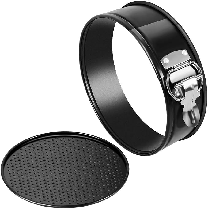MASSUGAR 9 Inch Springform Pan Nonstick - Cheesecake Pan with Removable Bottom/Leakproof - Round Cake Pan with 50 Pcs Parchment Paper Liners - Fits 6 Qt 8 Qt Pressure Cooker - Image 5