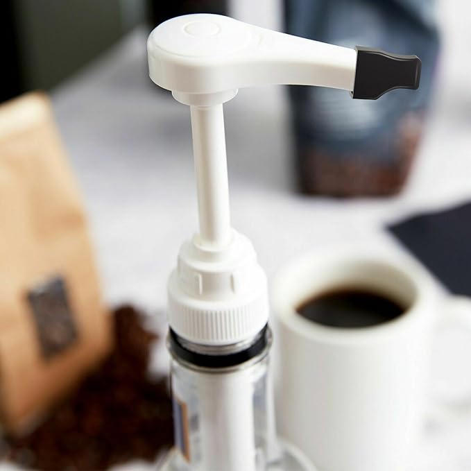 40 Pcs Coffee Syrup Pump Caps, Black Rubber Syrup Pump Covers for Pour Dispenser, Oil Liquor Bottle, Sugar Condiments Olive Bottle Clean Preserved