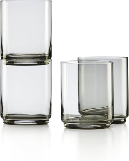 Lenox Tuscany Classics 4Pc Tall Glasses, 1.10, Black by Lenox