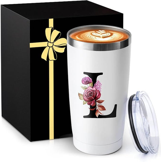 20 Oz Insulated Coffee Cup with Lid Car Tumbler Travel Mug Women Lady Boss Coworker Appreciation Colleague Gifts Manager Team Member Employee Executive Assistant Farewell Leaving Retirement Christmas by MNZZ