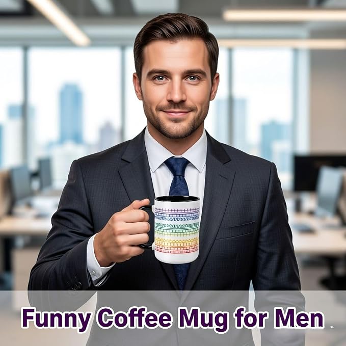 Funny Coffee Mugs for Women Men,15oz Hidden Message Ceramic Cup | Secret Message Mug,Novelty Birthday Gag Gifts for Friends,Family,Office Prank Gag Gift for Coworkers,Fun White Elephant Gifts - Image 8