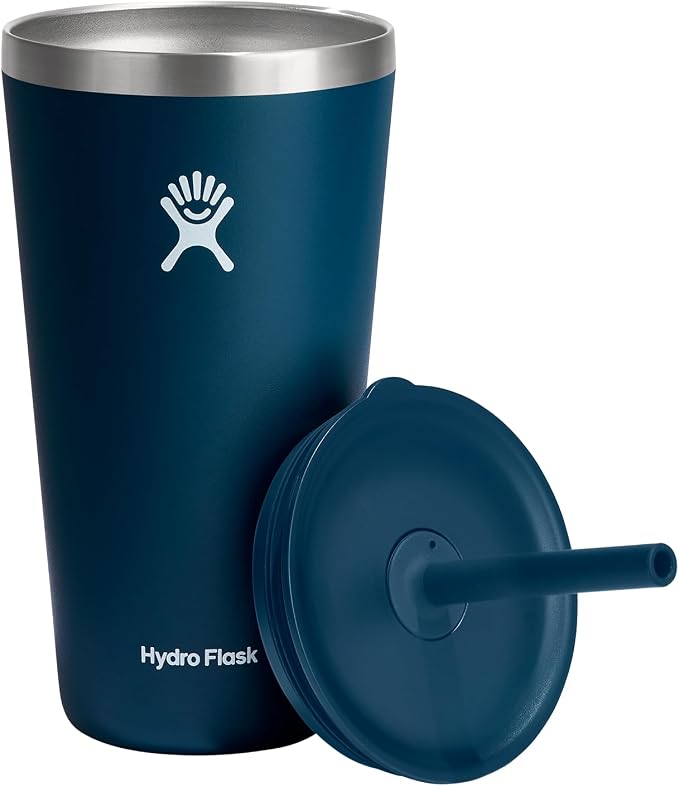 28 OZ All Around Tumbler Straw LID Indigo Blue - Image 7