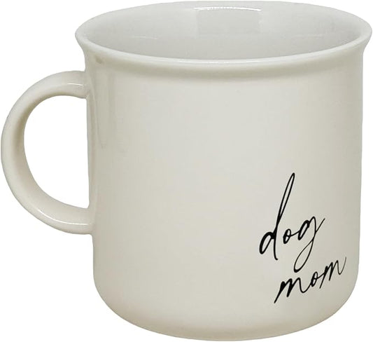 Sweet Water Decor Dog Mom Campfire Mugs - 11oz Cute Coffee Mugs for Hot & Cold Drinks - Dishwasher & Microwave Safe - Ceramic Travel Mug - Ideal and Tea Espresso Mug by SweetWaterDecor