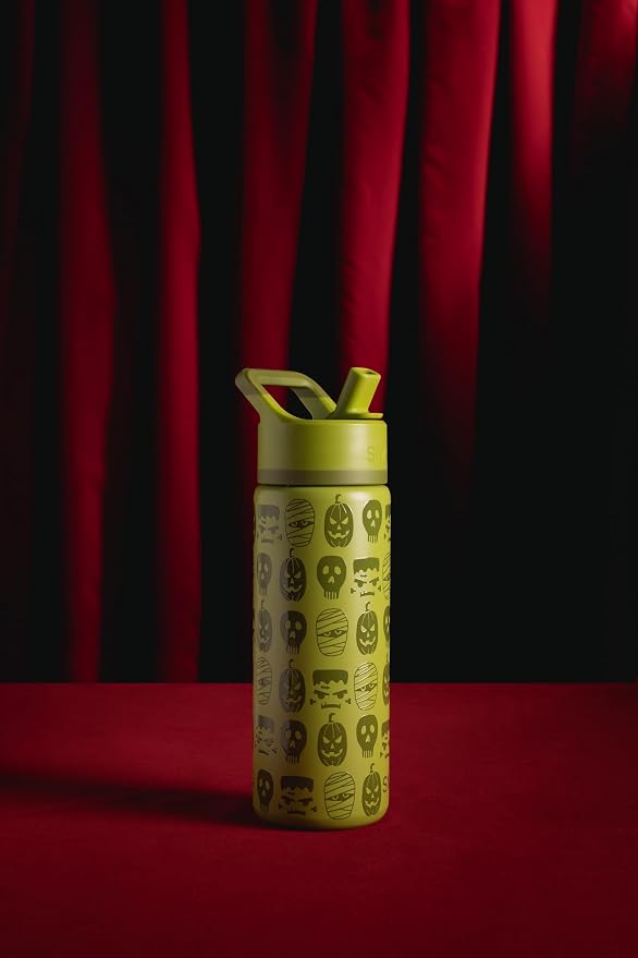 Simple Modern Halloween Kids Water Bottle | 14oz | Monster | Insulated Stainless Steel Toddler Water Bottle, Kids Tumbler with Straw | Spill Proof for School, Girls, Boys, Monster Mash - Image 2