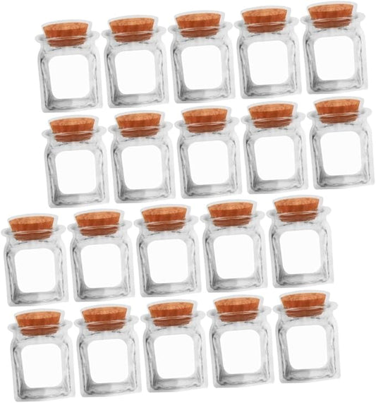 ERINGOGO 50pcs Small Self-sealing Snack Wrapping Pouches Creative for Cookies Baked Goods and Candy Decorative Food Storage Bags for and Treats by HOME