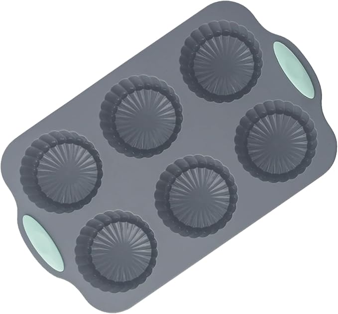 Wreath Ice Mold for Holiday Cocktails, Flexible Silicone Mold for Wreath Ice Cubes, Donuts, Soap & Chocolate, Easy Release for Baking & DIY Crafts (Style-C)