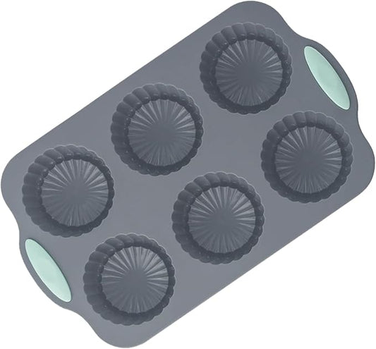 Wreath Ice Mold for Holiday Cocktails, Flexible Silicone Mold for Wreath Ice Cubes, Donuts, Soap & Chocolate, Easy Release for Baking & DIY Crafts (Style-C)