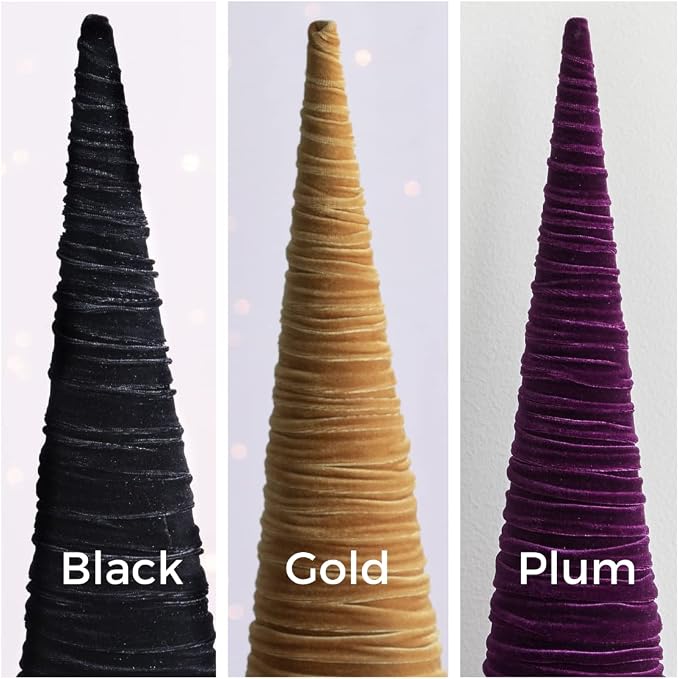 Create Your Own Set of 3 Velvet Trees, Valentine Tree Tabletop, Mantel Decor, Wedding Centerpiece, Artisan Entryway, Cozy Gift for (Create Your Own) - Image 8