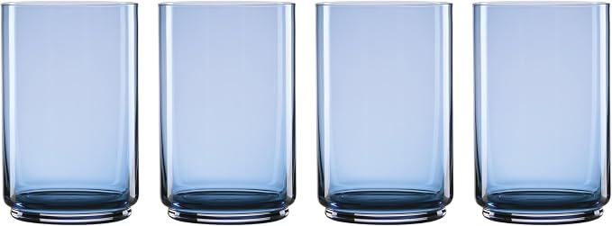 Lenox 897836 Tuscany Classics Stackable Coolers, Set Of 4, Blue by Lenox