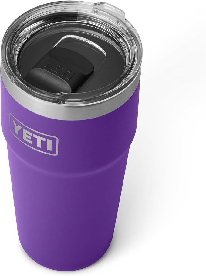 YETI Rambler 20 oz Stackable Tumbler, Stainless Steel, Vacuum Insulated with MagSlider Lid - Image 3