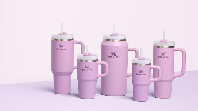STANLEY Quencher H2.0 Flow State Tumbler, 20 oz, Lilac | Handle and Straw | 3-Position Lid | Cup Holder Compatible for Travel | Insulated Stainless Steel Cup | BPA-Free - Image 6