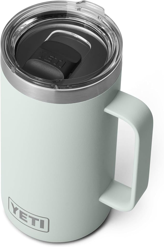 YETI Rambler 24 oz Mug, Vacuum Insulated, Stainless Steel with MagSlider Lid - Image 3