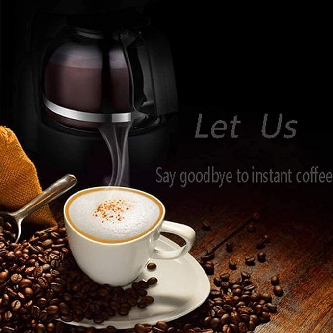 Automatic Drip Coffee Maker, Capsule Machine, Mini Multi-Purpose Brewing Teapot for Efficient Tea & Coffee Preparation, Energy Saving Design - Image 4