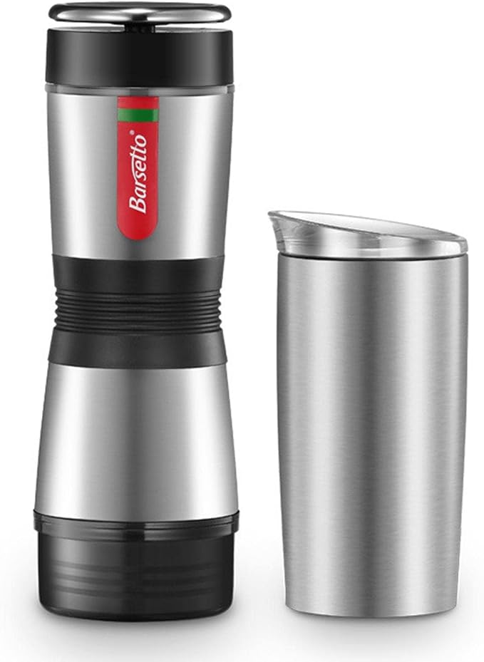 Portable Espresso Machine Maker & Espresso Ground Coffee | Manually Operated | Premium Travel Package - Image 3