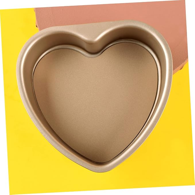 Zerodeko Heart-shaped Baking Mold Non-stick Baking Pan with Removable Bottom for Cakes Tray for Kitchen Use - Image 2