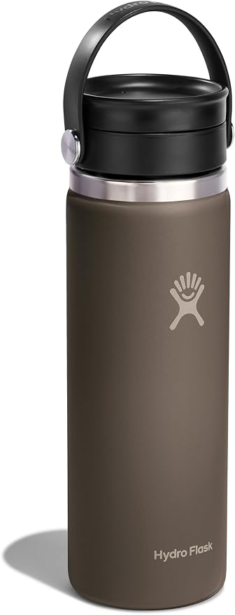 Hydro Flask Flex Sip Coffee Tumbler – Insulated Stainless Steel, Non Spill, Leak Proof Travel Coffee Cup 20 Oz Sandpiper - Image 2
