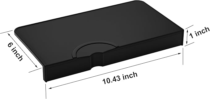 Apexstone Silicone Coffee Tamper Mat 10.43 Inch X 6 Inch, Espresso Silicone Mat, Coffee Tamp Mat, Espresso Tamper Mat