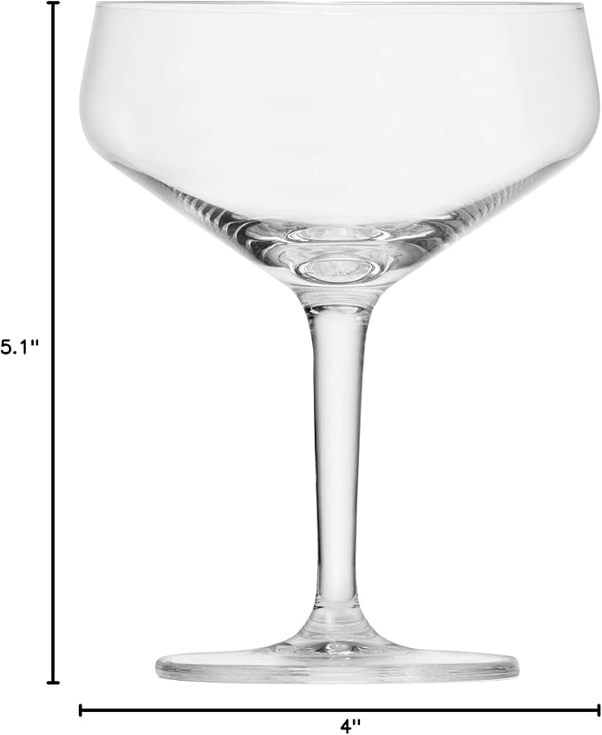 Schott Zwiesel Basic Bar Designed by World Renowned Mixologist Charles Schumann Tritan Crystal Glass Cocktail Cup, 8.8-Ounce, Set of 6 - Image 5