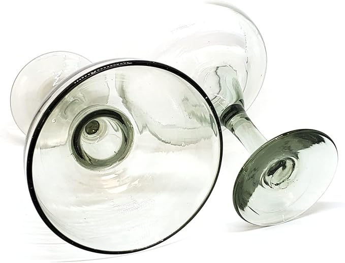 Clear Large 14 oz Margarita Glasses (set of 4), Recycled Glass, Lead-free, Toxin-Free - Image 5