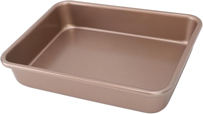 Zerodis Baking Cookie Sheets Baking Trays Rectangular Sheet with Even Heat Distribution for Cakes Pastries Carbon Steel Pan Non Stick Oven Tray Carbon Steel (Medium Rectangular) - Image 3