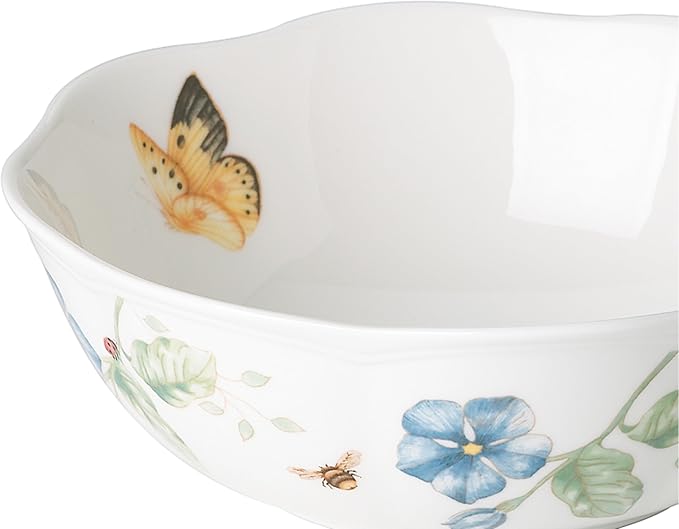 Lenox 806735 Butterfly Meadow All-Purpose Bowl, 1-Piece, 6.25' L x 6.25' W x 2.3' H, 20-Fl oz, Service For 1 - Image 3
