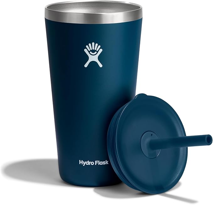 28 OZ All Around Tumbler Straw LID Indigo Blue - Image 3