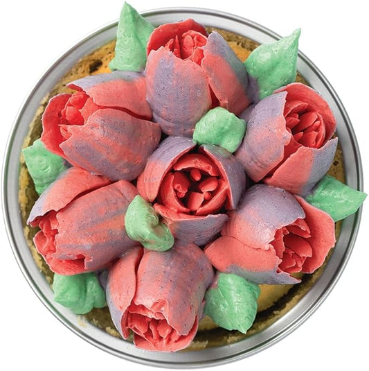 Restaurantware-Russian Piping Tip, 1 Rose Cake Decor Piping Tip - #15, Corrosion-Resistant, Stainless Steel Decorating Tip For Frosting, Dishwashable, Decorate Cupcakes, Cakes, or Cookies