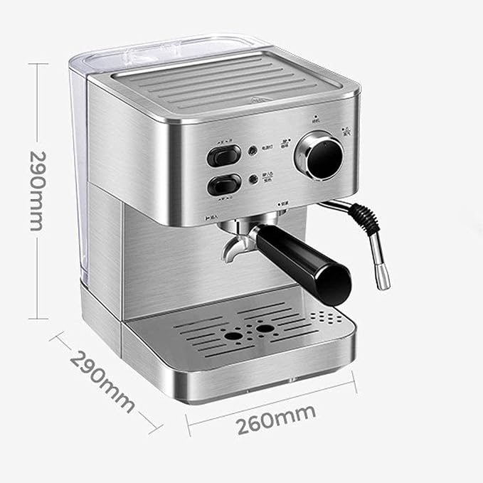 Household Espresso Coffee Maker Semi-Automatic Coffee Machine Pump Type Coffee Machine Manual Fancy Coffee 1050W 20Bar Pressure - Image 4