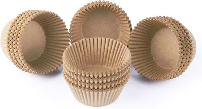 Caperci Standard Natural Cupcake Liners 500 Count, No Smell, Grease-Proof Paper Muffin Liners, Food-grade Baking Cups for Cupcakes, Muffins, Nuts - Image 5
