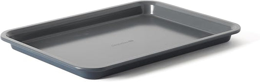 Calphalon Legacy 13 x 9 Inch PFA Free Nonstick Cookie Sheet Baking Pan in Blue, Durable Heavy Gauge Steel Bakeware for Even Heating, Oven Safe Baking Tray for Cookies by Unknown