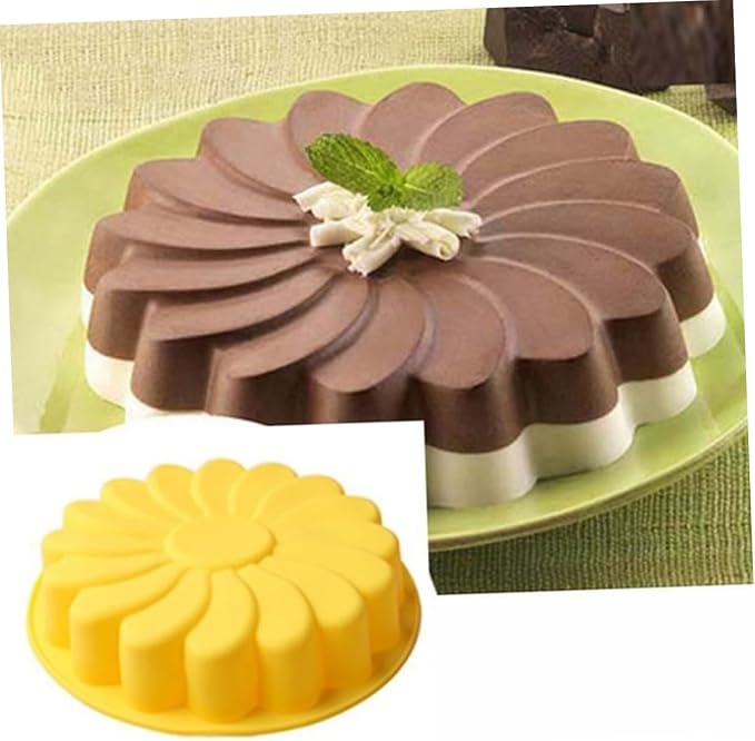 Silicone Cake Pan Large Baking Easy Release and Clean for Birthday Cheesecake Random - Image 6