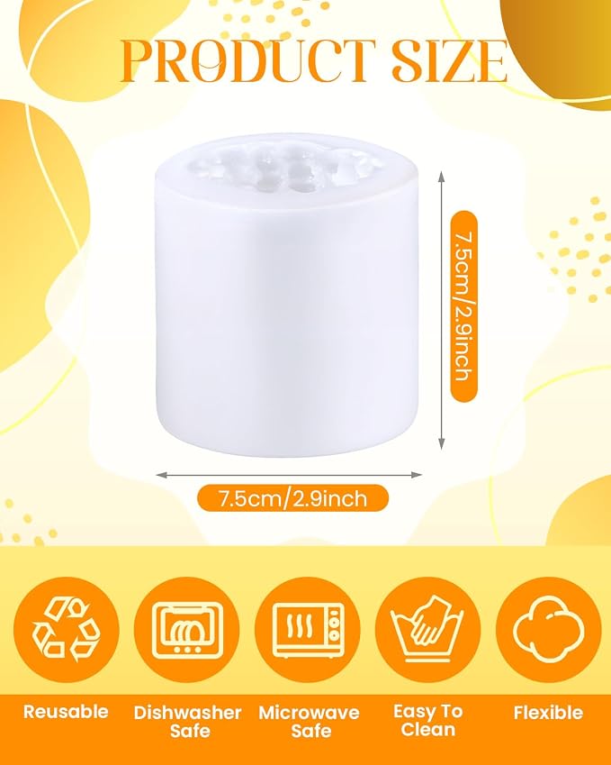 Corn Shape Silicone Mold, 3D Corn Molds, Artificial Food Candy Mold French Dessert Mousse Molds, Corn Shaped Candle Mold for Fondant Chocolate Clay Soap Lotion Bar - Image 3