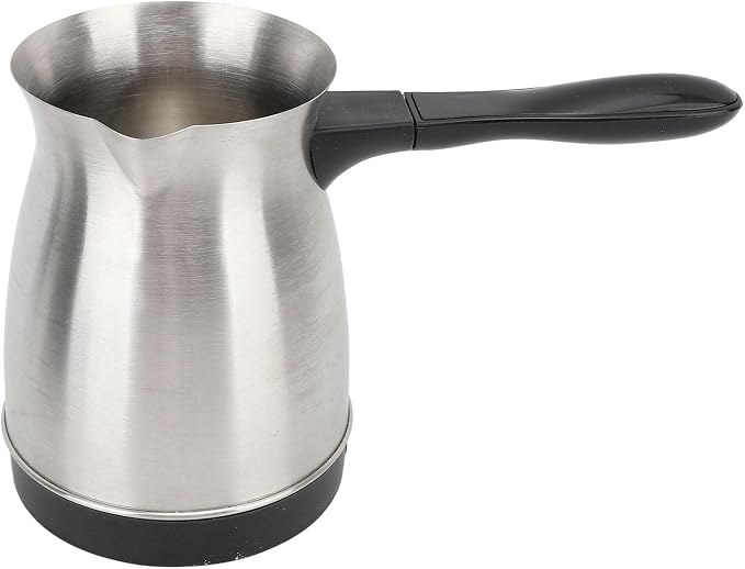 Electric Turkish Coffee Maker Stainless Steel Coffee Machine 600ml Multifunctional Pot for Tea and Milk One Button Operation Anti Scald Handle for Home Office - Image 5