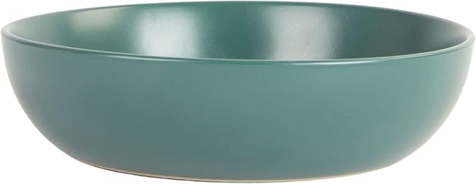 10 Strawberry Street Wazee Matte 9"/48oz Serving Bowl, Set of 2, Emerald Green - Image 5
