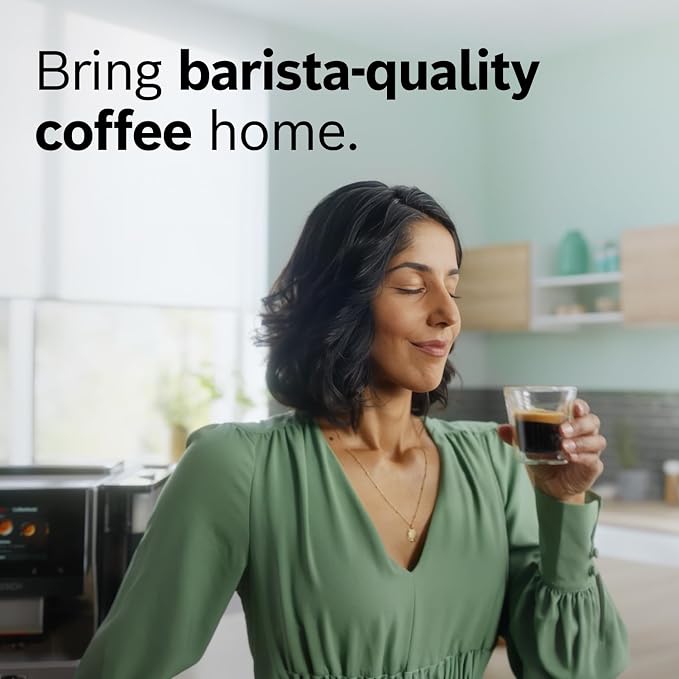 Bosch 800 Series Fully Automatic Coffee, Espresso Machine- Stainless Steel | Double Cup, Touchscreen, Large Bean Capacity, 36 Drinks, Cold Brew, Save up to 30 Profiles - Integrated Milk Container - Image 3