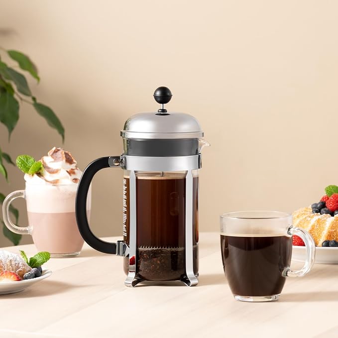 Bodum 12oz Bistro Coffee Mug Single-Wall Tempered Glass, 8 Pack, Clear - Image 6
