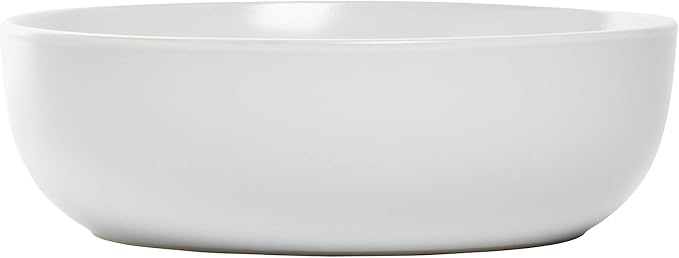 10 Strawberry Street Wazee Matte Coupe Dinnerware, Bowl, White, Set of 6 - Image 3