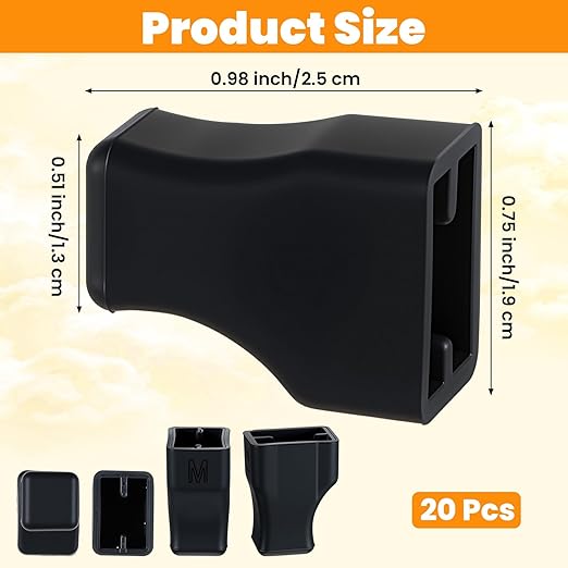 20 Pcs Syrup Pump Caps,Coffee Syrup Pump Tip Covers Black Rubber Pumps Covers for Coffee Syrups Pumps Dispenser Olive Oil Liquor Bottle Clean Preserved