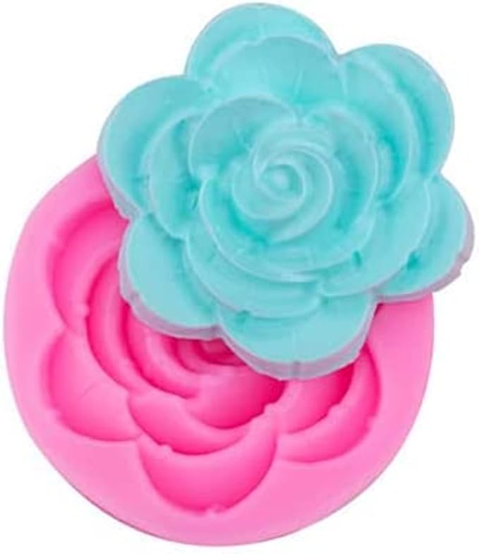 9 Pcs Flowers Fondant Molds Silicone for Cupcake Dessert | Chocolate Jelly Cookie Decor, Jewelry, Pastry, Handmade Soap Mould Candy Making - Image 7