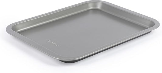 Salter Essentials 41 cm Baking Tray – Non-Stick Coating, Rectangular Oven Sheet, Dishwasher Safe, Easy to Clean, Made in The UK, Durable Chip/Cookie Tray, Lightweight, PFOA-Free, BW13667 | Carbon Steel Construction, PFOA-Free Coating, Dishwasher Safe, ... by Salter