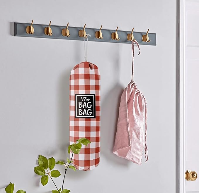 Funny Grid Bag Bag， Grocery Bags Holder Organizer For Shopping Bags, Wall Mount Plastic Bags Storage Container Dispensers, Gift For The Preferred Family And Friends - Image 5