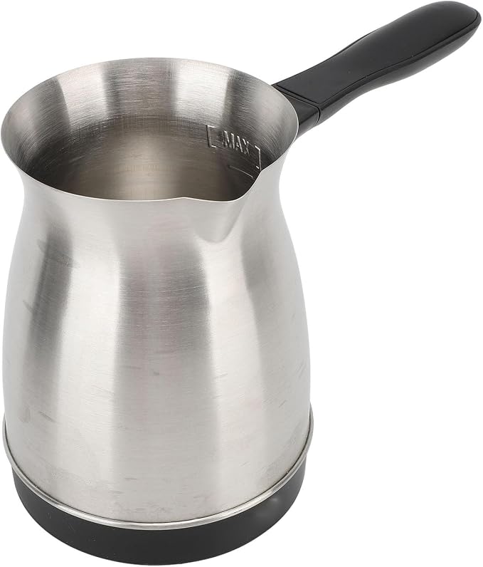 Arabic Coffee Maker Electric Coffee Pot 600ML Stainless Steel Turkish Maker Ergonomic Handle for Home and Warmer - Image 3