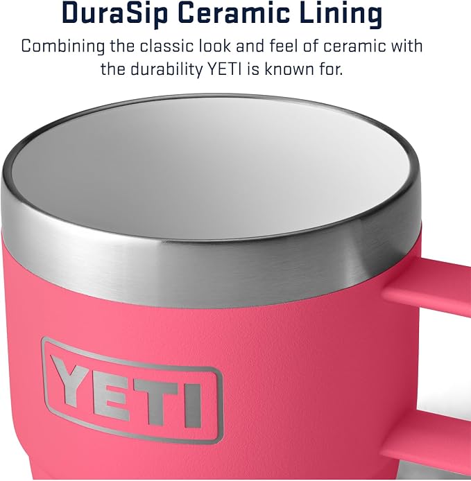 YETI Rambler 6 oz Stackable Mug, Stainless Steel, Vacuum Insulated Espresso/Coffee Mug, 2 Pack - Image 3