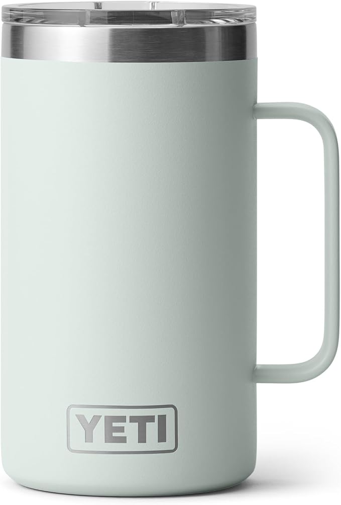 YETI Rambler 24 oz Mug, Vacuum Insulated, Stainless Steel with MagSlider Lid by Unknown
